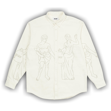 Buy Palace Londinium Shirt 'White' - P22SHT088 | GOAT