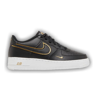 Buy Air Force 1 LV8 GS Black Metallic Gold DM3322 001 GOAT