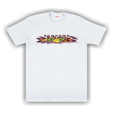 Size xl Supreme Eyes Tee 'Ash Grey'