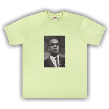 Buy Supreme Malcolm X Tee 'Pale Mint' - SS22T68 PALE MINT | GOAT