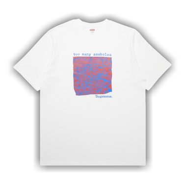 Buy Supreme Too Many Assholes Tee 'White' - SS22T14 WHITE | GOAT