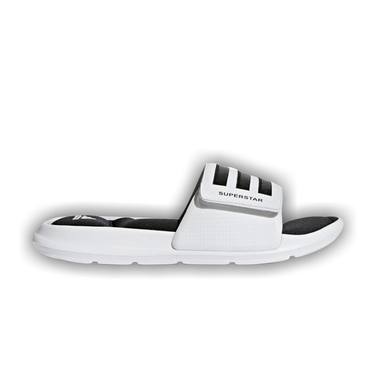 Buy Superstar Slide White Black AC8702 GOAT