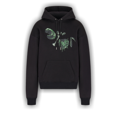 Size l Dior x Cactus Jack Oversized Hooded Sweatshirt 'Black'