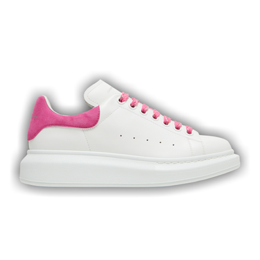Alexander mcqueen white best sale & pink oversized sneakers