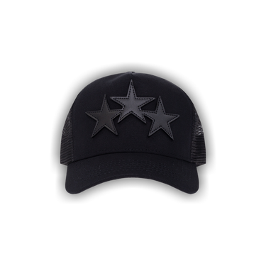 Buy Amiri 3 Star Trucker Hat 'Black' - XMAH002 008 BLAC | GOAT Buy Amiri 3 Star Trucker Hat 'Black' - XMAH002 008 BLAC | GOAT