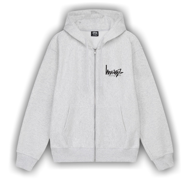Buy Stussy Flipped Zip Hoodie 'Ash Heather' - 1974895 ASH | GOAT Buy Stussy Flipped Zip Hoodie 'Ash Heather' - 1974895 ASH | GOAT