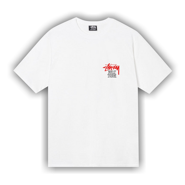 ★人気★【STUSSY】★STOCK BOX TEE★WHITE★ Buy Stussy x Rick Owens World Tour Collection T-Shirt 'White