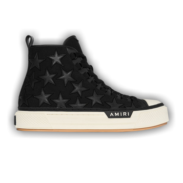 Buy Amiri Stars Court High 'Black' - PF22MFS011 004 | GOAT