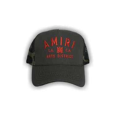 【レア】AMIRI STENCIL TRUCKER HAT CAP アミリ Buy Amiri Amiri Stencil Trucker Hat 'Military Green