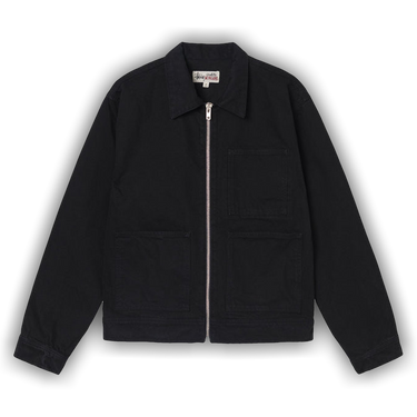 【希少】STUSSY Leather Sport Coat Cafe Racer Leather Jacket – Black | Outerwear | Stüssy