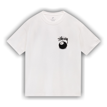 Stussy × Nike SS 8 Ball T-Shirt White Nike x Stussy 8 Ball T-shirt Asia Sizing 'White' DO9323-100