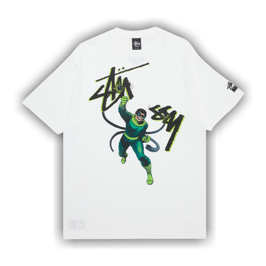 STUSSY×MARVEL Rare Marvel X Stussy Marvel Collab Logo T Shirt Medium | eBay