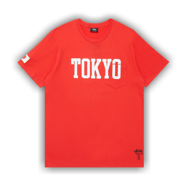 Buy Stussy Tokyo IST Pocket Tee 'Red' - 1943610 RED | GOAT