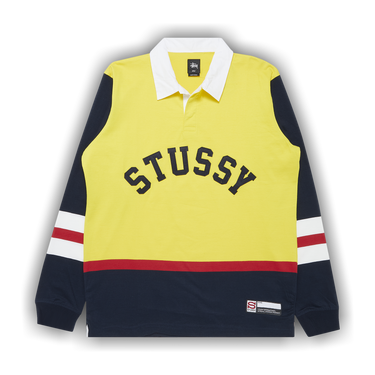 Buy Stussy Rugby Arc Polo Yellow 114734 YELL GOAT