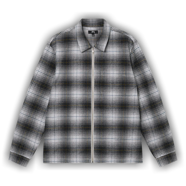 Stussy-Bay-Plaid-Shirt---Navy-
