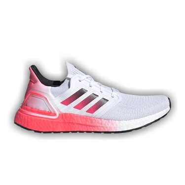 Buy UltraBoost 20 White Signal Pink G55837 GOAT