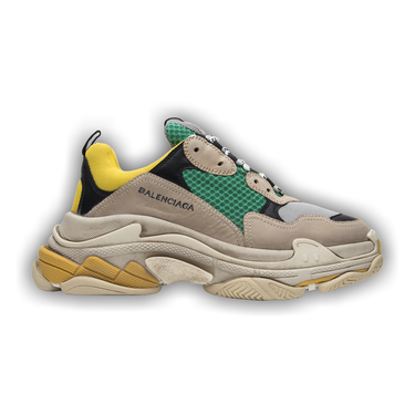 Balenciaga triple s yellow green cheap