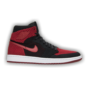 Flyknit jordan 1 deals bred
