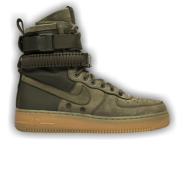 Olive green air force 1 suede clearance