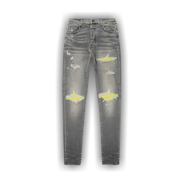 Buy Amiri MX1 Ultrasuede Jean 'Grey' - PF22MDS004 030 GREY