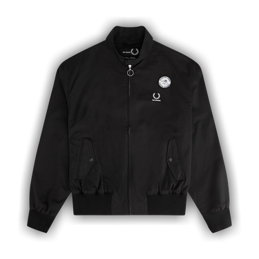 Buy Fred Perry x Raf Simons Embroidered Harrington Jacket Black SJ3119 102 GOAT UK