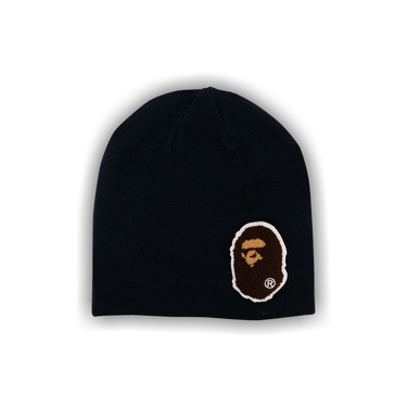 Buy BAPE Big Ape Head Knit Beanie 'Black' - 1I30 181 023 BLACK | GOAT