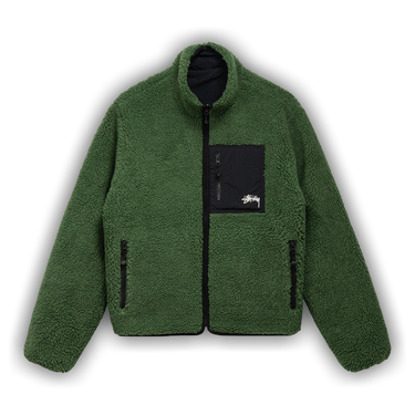 Buy Stussy 8 Ball Sherpa Jacket 