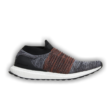 Black ultra boost laceless sale