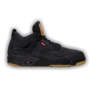 Buy Levi s x Air Jordan 4 Retro Black Denim AO2571 001 GOAT