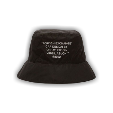 Buy Off-White Foreign Exchange Bucket Hat 'Black/White