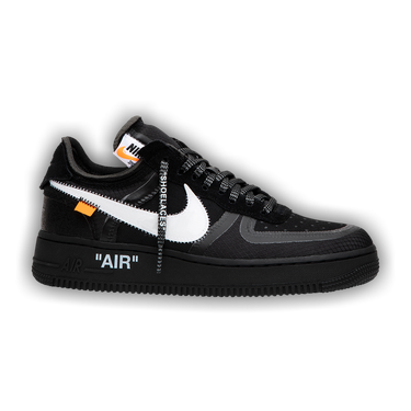 Off-White x Air Force 1 Low 'Black' | GOAT