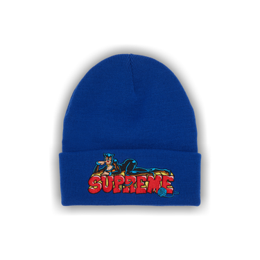 Buy Supreme Catwoman Beanie 'Royal' - FW22BN66 ROYAL | GOAT