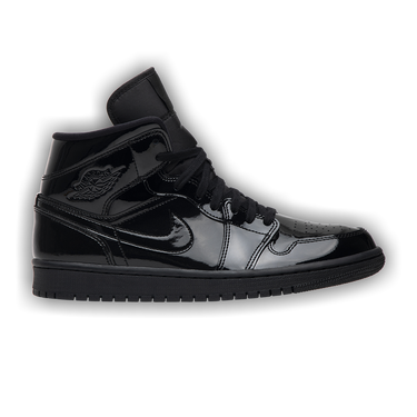 Buy Wmns Air Jordan 1 Mid Patent SE Triple Black BQ6472 002 GOAT CA
