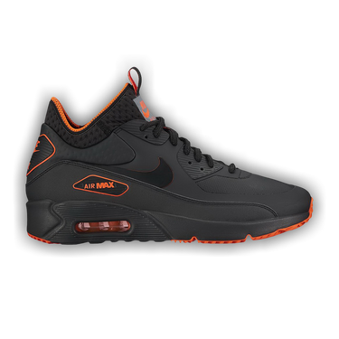 Buy Air Max 90 Ultra Mid Winter SE Black Total Crimson AA4423 001 GOAT