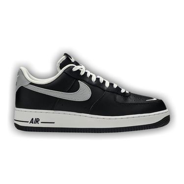 Air force swoosh black clearance