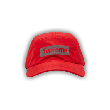 Buy Supreme Reflective Jacquard Logo Camp Cap 'Red' - FW22H14 RED