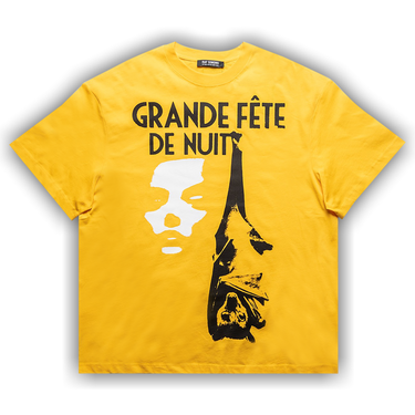 Buy Raf Simons Overzized T-Shirt Grand Fete De Nuit Print