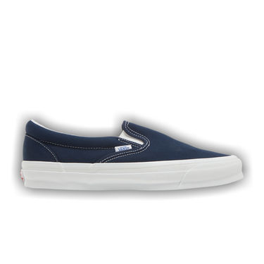 Vans slip best sale on og peacoat
