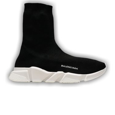 Buy Balenciaga Speed Trainer High 'Black' - 483504W05G01000 | GOAT