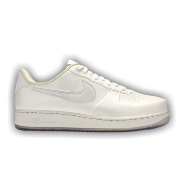 Nike air force hot sale 1 foamposite white