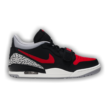 Men\'s Nike Air Jordan Legacy 312 Low Bred Black Red Cement Sz 11.5 (CD7069-006) Size 13 - Air Jordan Legacy 312 Low Bred Cement for sale  main image 4