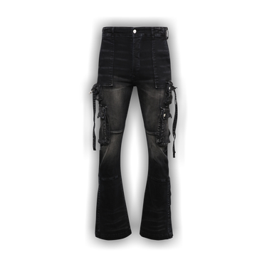 新品 AMIRI CARGO FLARE JEAN カーゴ デニム 31 - メルカリ