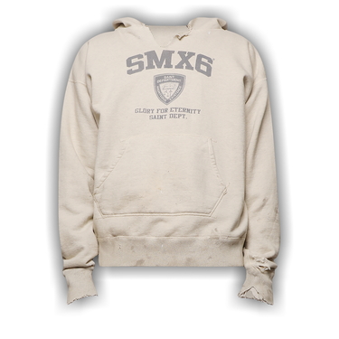 Saint Mxxxxxx × Shermer Academy M Buy SAINT Mxxxxxx x Shermer Academy Hoodie 'Grey' - SM A22 0000