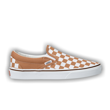 Checkered tan vans sales
