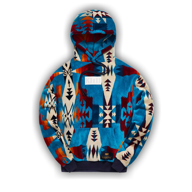 Buy Kith x Pendleton Terry Williams Hoodie Turquoise Multicolor KH2346 109 GOAT