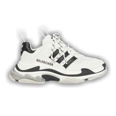 balenciagaスニーカー 38トリプルS ホワイト/ブラック Balenciaga x Adidas Triple S Sneaker White Black (Kid's) - 712818W
