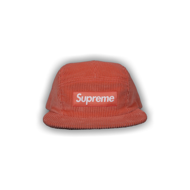 Buy Supreme Corduroy Camp Cap 'Coral' - SS17H13 CORAL | GOAT