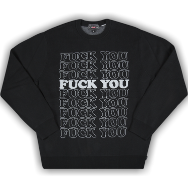 Supreme HYSTERIC GLAMOUR Fuck You Sweater (FW17) - $158