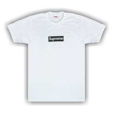 Supreme Paris Box Logo T-Shirt 'White'
