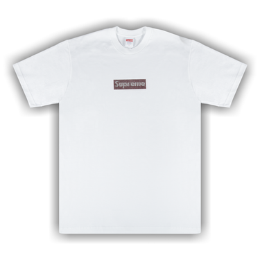 Supreme x Swarovski Box Logo T-Shirt 'White'